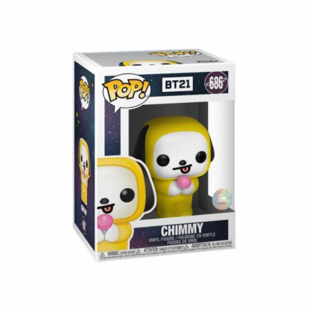 BT21 Line Friends POP! Animation Vinyl Figure Chimmy 9 cm