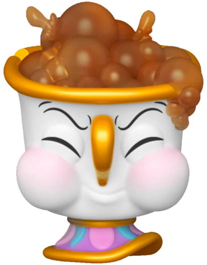 Beauty and The Beast POP! Disney Vinyl Figure Chip Potts with Bubbles Limited