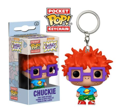 Rugrats Pocket POP! Vinyl Keychain Chuckie 4 cm