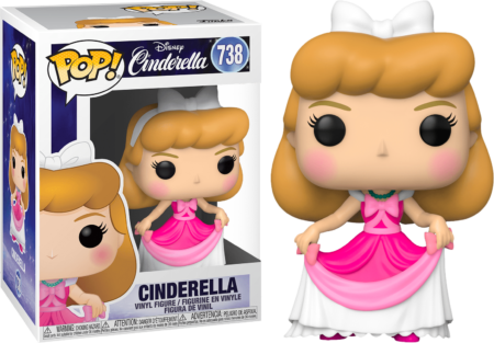 Cinderella POP! Vinyl Figure Cinderella (Pink Dress) 9 cm