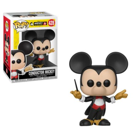 Mickey Mouse 90th Anniversary POP! Disney Vinyl Figure Conductor Mickey 9 cm