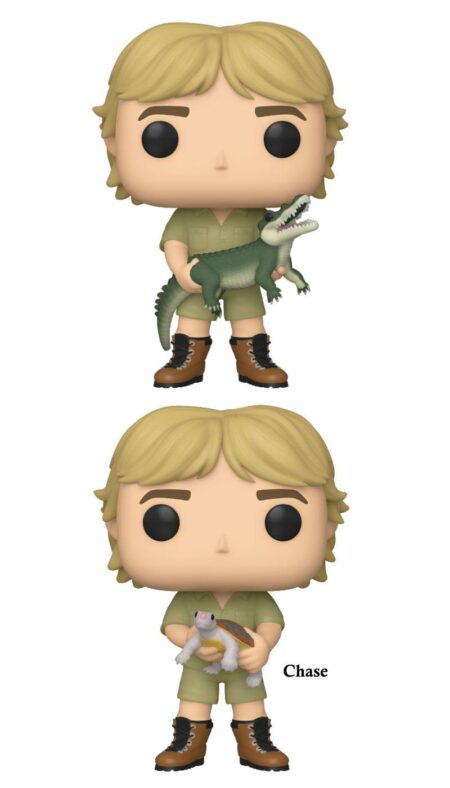 The Crocodile Hunter POP! TV Vinyl Figures Steve Irwin 9 cm Assortment (2)