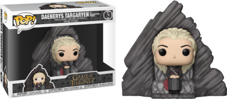 Game of Thrones POP! Rides Vinyl Figure Daenerys on Dragonstone Throne 15 cm