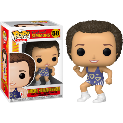 Richard Simmons POP! Icons Vinyl Figure Dancing Richard Simmons 9 cm