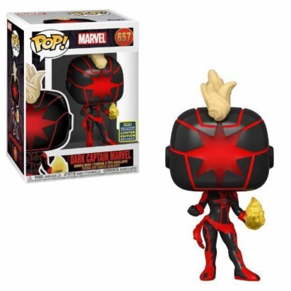 Captain Marvel POP! Vinyl Figure Dark Captain Marvel 9 cm (2020 Summer Convention Exclusive)