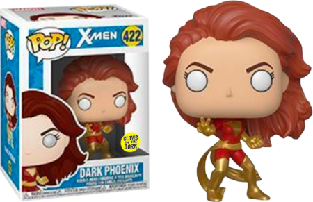 Marvel Comics POP! Marvel Vinyl Bobble-Head Figure Dark Phoenix Glow in the Dark Limited 9 cm