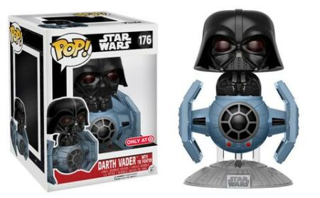 Star Wars POP! Vinyl Bobble-Head Darth Vader with Tie Fighter Limited Edition Deluxe