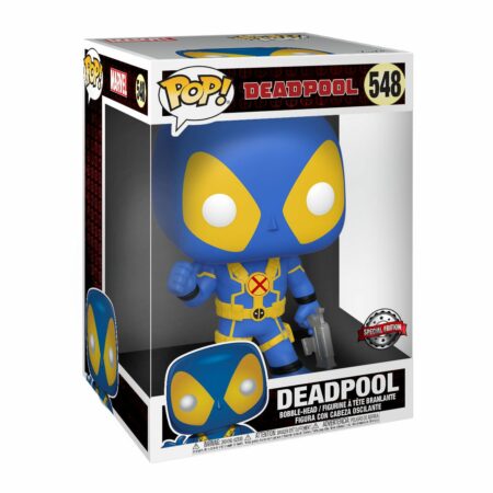 Deadpool Super Sized POP! Vinyl Figure Thumb Up Blue Deadpool 25 cm