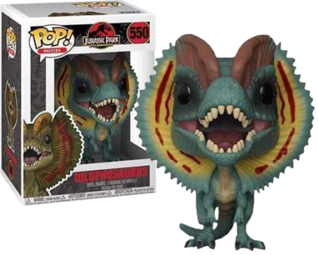 Jurassic Park - Movie Pop! Vinyl Figure Dilophosaurus 9 cm
