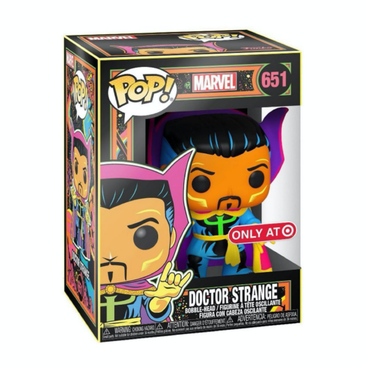 Marvel: Black Light POP! Vinyl Figure Doctor Strange Limited (con bollino Special  Edition Exclusive) - Base Luna Italy