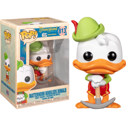 Disneyland: 65th Anniversary POP! Vinyl Figure Matterhorn Bobsleds Donald Duck
