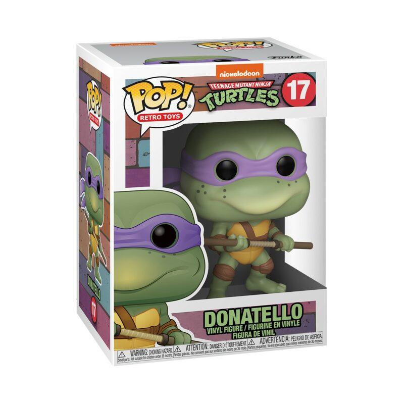 Teenage Mutant Ninja Turtles POP! Television Vinyl Figure Donatello 9 cm