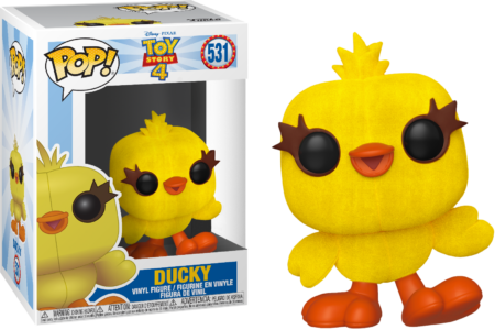 Toy Story 4 POP! Disney Vinyl Figure Ducky Flocked Limited 9 cm