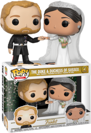Royal Family POP! Vinyl figures 2-pack Duke & Duchess of Sussex 9 cm