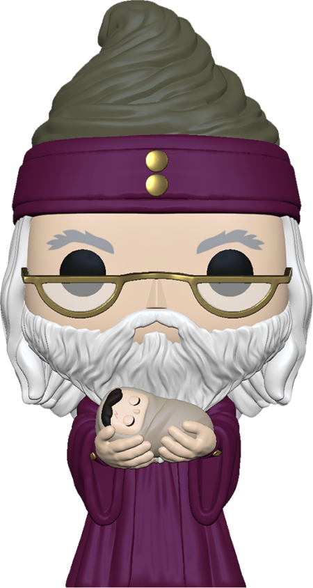 Harry Potter POP! Movies Vinyl Figure Dumbledore w/Baby Harry 9 cm