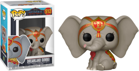 Dumbo POP! Disney Vinyl Figure Dreamland Dumbo Red & Gold Limited 9 cm