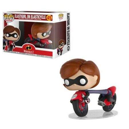 Incredibles 2 POP! Rides Vinyl Figure Elastigirl on Elasticycle 15 cm