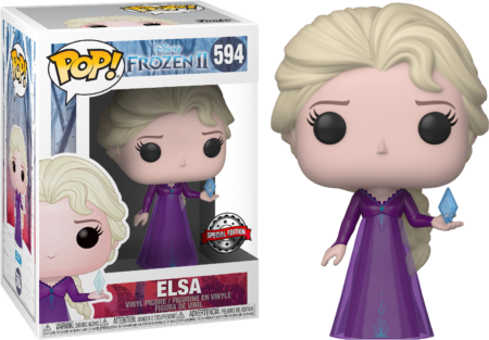 Frozen 2 POP! Disney Vinyl Figure Elsa with Crystal Exclusive Edition 9 cm