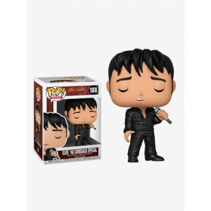 Elvis Presley POP! Rocks Vinyl Figure Elvis - '68 Comeback Special 9 cm