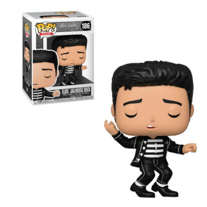 Elvis Presley POP! Rocks Vinyl Figure Elvis - Jailhouse Rock 9 cm