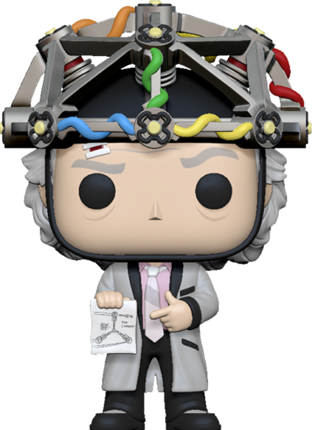 Back to the Future POP! Vinyl Figure Doc w/Helmet 9 cm