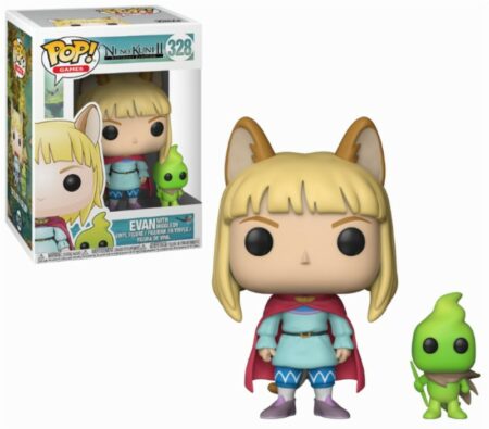 Ni no Kuni II Revenant Kingdom POP! Games Vinyl Figure Evan & Higgledy 9 cm