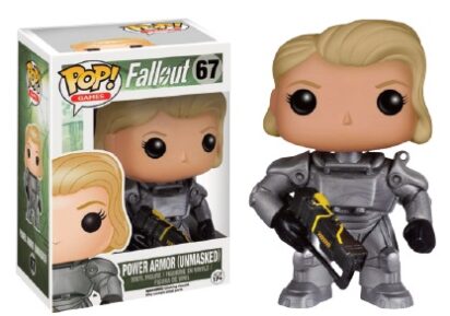Fallout POP! Games Vinyl Figure Female Warrior In Power Armor 9 cm
