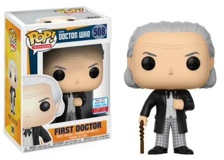 Doctor Who POP! Television Vinyl Figure 1st Doctor 9 cm (con bollino Fall Convention 2017)