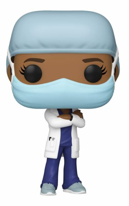 Front Line Worker POP! Heroes Vinyl Figure Female #2 9 cm