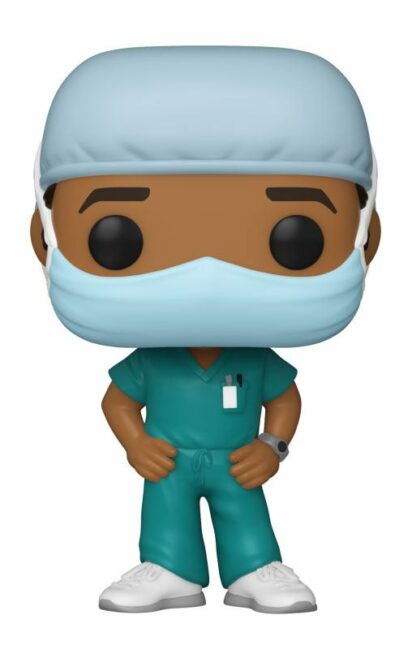Front Line Worker POP! Heroes Vinyl Figure Male #2 9 cm