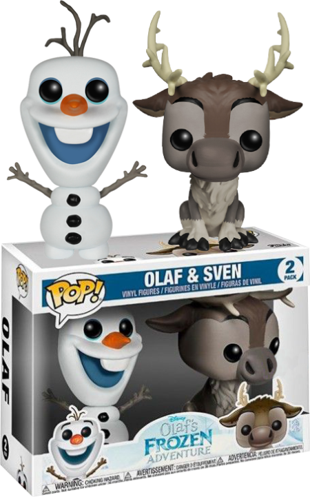 Olaf’s Frozen Adventure - Olaf and Sven Pop! Vinyl Figure 2-Pack