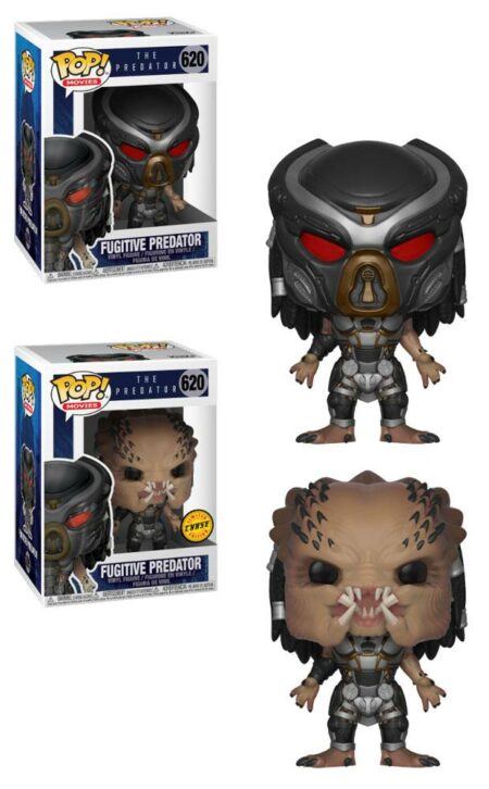 The Predator POP! Movies Vinyl Figures Fugitive Predator 9 cm Assortment (2)