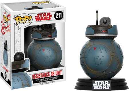 Star Wars Episode VIII: The Last Jedi Pop! Vinyl Figure Resistance BB Unit 9 Exclusive cm