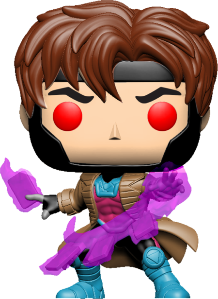 Marvel Comics POP! Marvel Vinyl Bobble-Head Figure Gambit w/ Cards 9 cm
