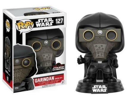 Star Wars POP! Vinyl Bobble-Head Figure Garindan 9 cm (con bollino Galactic Convention 2017 e bollino quarantennale)