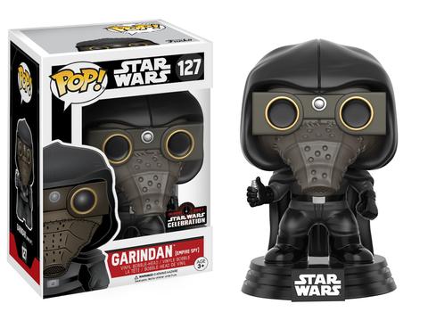 Star Wars POP! Vinyl Bobble-Head Figure Garindan 9 cm (con bollino Galactic Convention 2017 e bollino quarantennale)