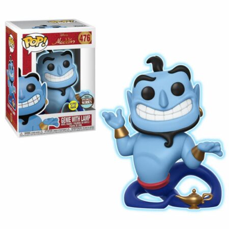 Aladdin POP! Disney Vinyl Figure Speciality Series Genie with Lamp Glow In The Dark 9 cm