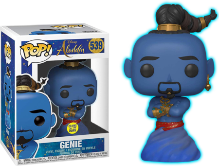 Aladdin 2019 POP! Disney Vinyl Figure Genie Glow in the Dark Limited 9 cm