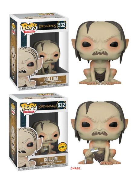 Lord of the Rings POP! Movies Vinyl Figures Gollum 9 cm Assortment (2)