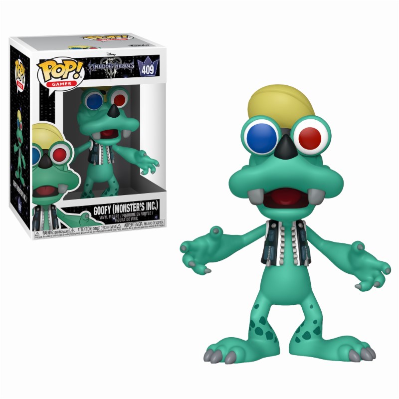 Kingdom Hearts 3 POP! Disney Vinyl Figure Goofy (Monsters Inc.) 9 cm