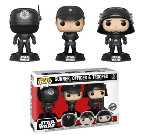 Star Wars POP! Vinyl Figures Gunner, Officer & Trooper 3-pack 9 cm