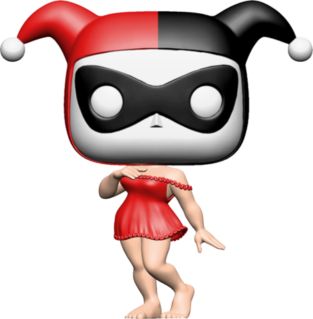 The Batman Adventures: Mad Love POP! Heroes Vinyl Figure Harley Quinn in Dressing Gown Limited 9 cm
