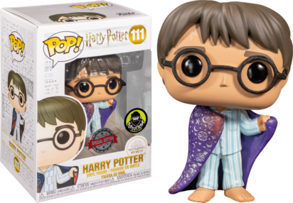 Harry Potter POP! Movies Vinyl Figure Harry with Invisibility Cloak Limited 9 cm
