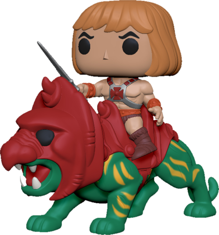 Masters of the Universe POP! Rides Vinyl Figure He-Man on Battle Cat 18 cm