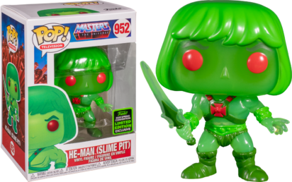 Master of The Universe POP! Vinyl Figure Slime Pit He-Man Limited 9 cm (con bollino Spring Convention 2020)