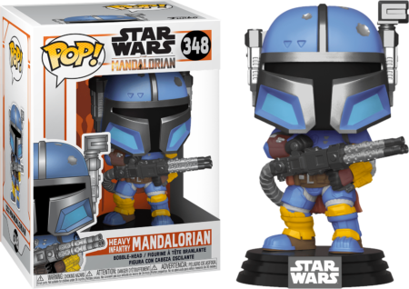 Star Wars The Mandalorian POP! TV Vinyl Figure Heavy Infantry Mandalorian 9 cm