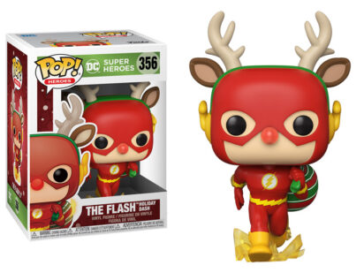 DC Comics POP! Heroes Vinyl Figure DC Holiday: The Flash Holiday Dash 9 cm