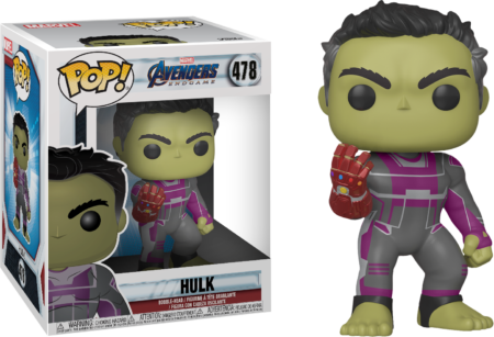 Avengers Endgame POP! Movies Vinyl Figure Supersized Hulk with Infinity Gauntlet 15 cm