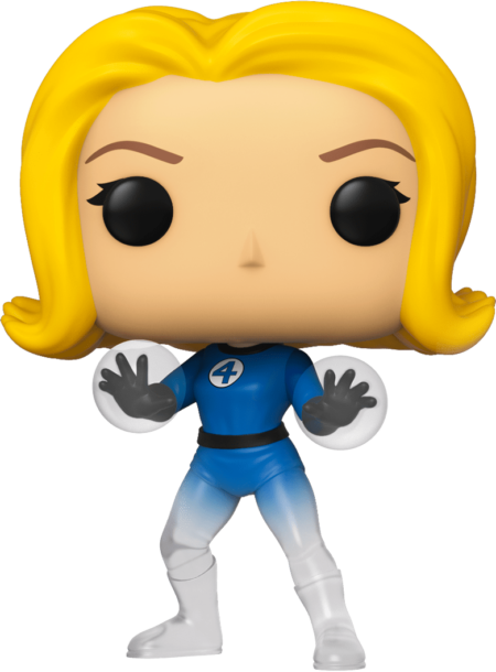 Fantastic Four POP! Marvel Vinyl Figure Invisible Girl Traslucent Limited Edition 9 cm