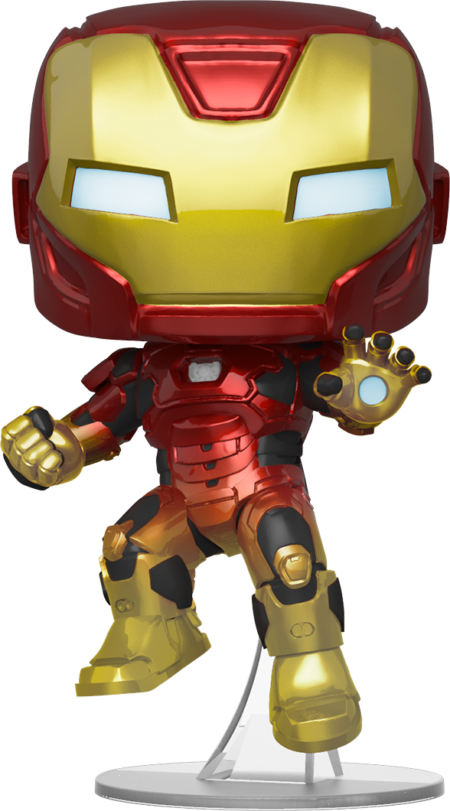 Marvel's Avengers (2020 video game) POP! Marvel Vinyl Figure Iron Man in Space Suit Limited 9 cm